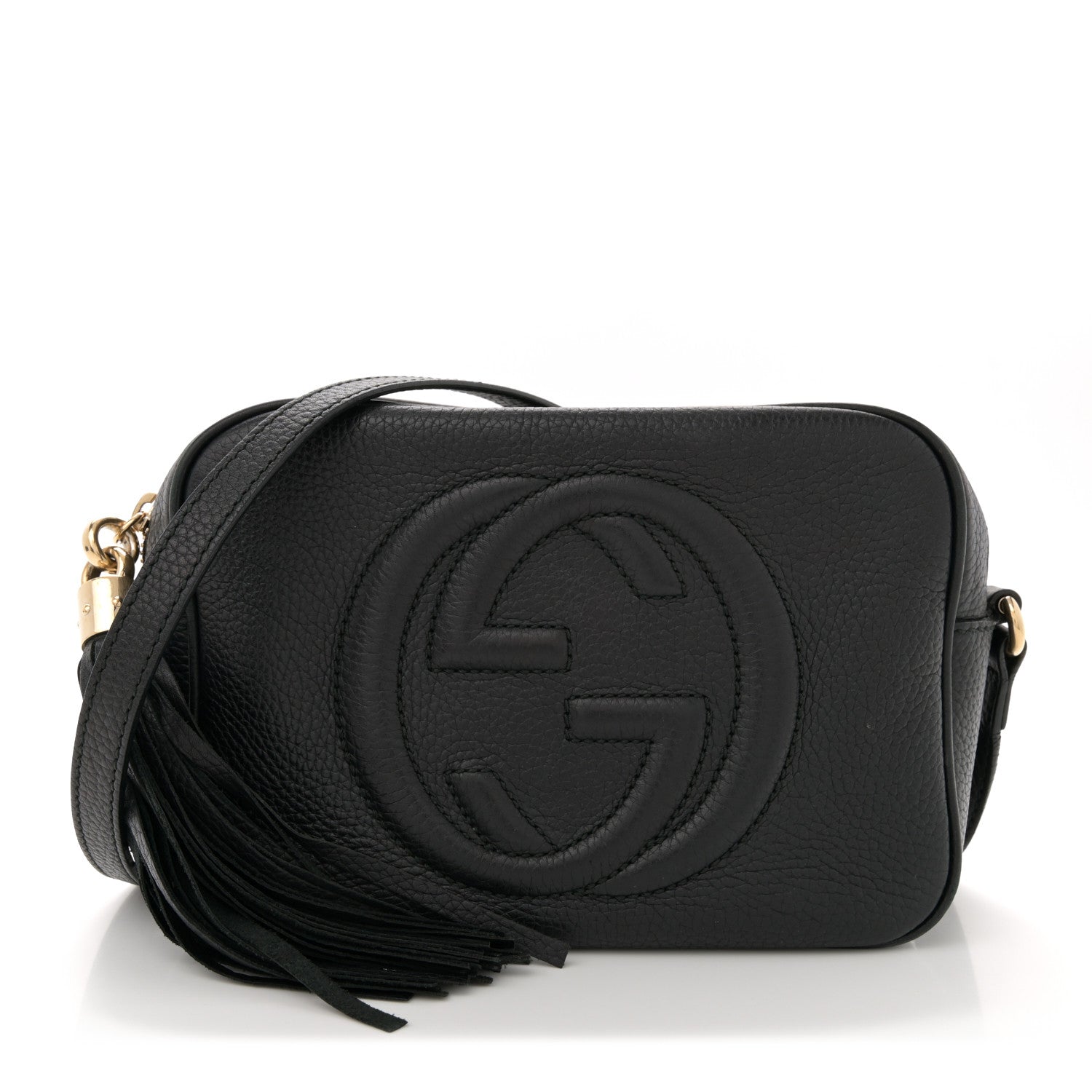 Gucci Pebbled Calfskin Small Soho Disco Bag Black 1 of 13