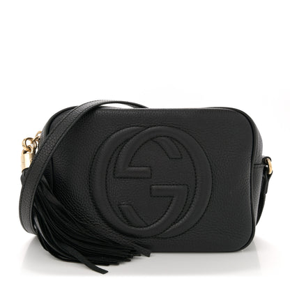 Gucci Pebbled Calfskin Small Soho Disco Bag Black 1 of 13