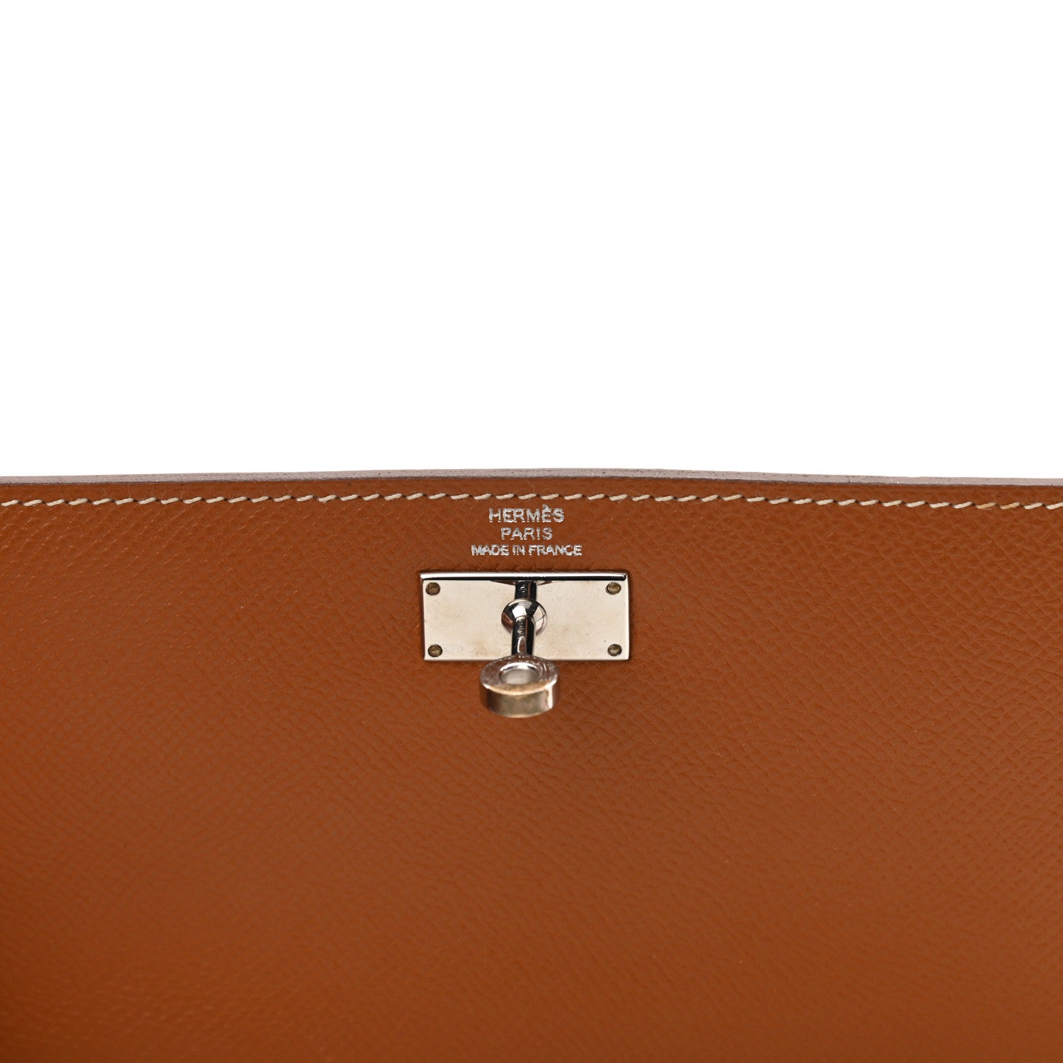 Hermes Epsom Kelly Tri-Fold Wallet Gold 7 of 9