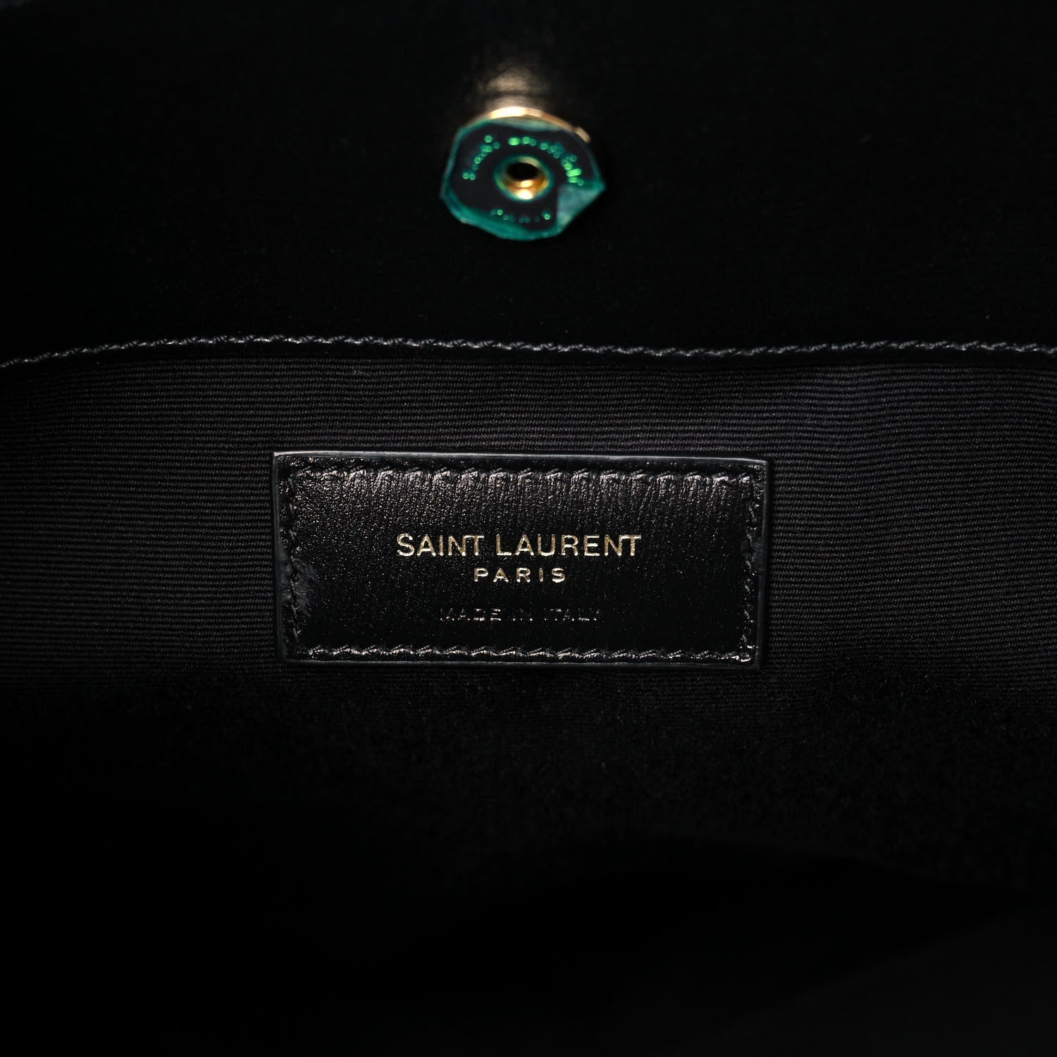 Saint Laurent Suede Leopard Print Toy Shopping Tote Naturale 6 of 12