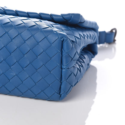 Bottega Veneta Nappa Intrecciato Baby Olimpia Shoulder Bag Bleuette 9 of 9