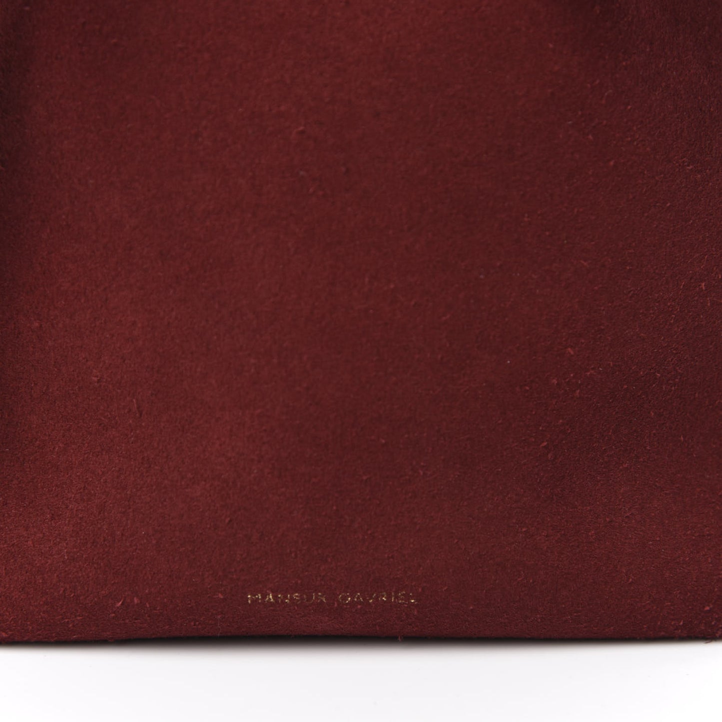 Suede Mini Bucket Bag Rococo