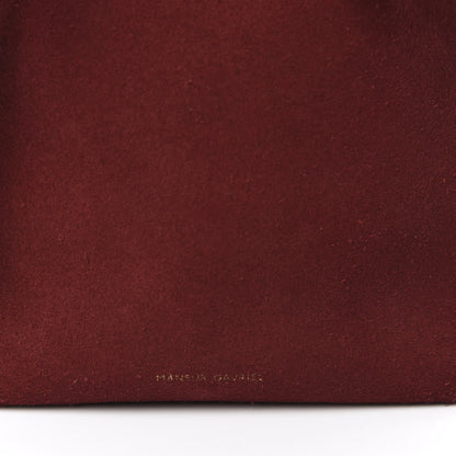 Mansur Gavriel Suede Mini Bucket Bag Rococo 8 of 10