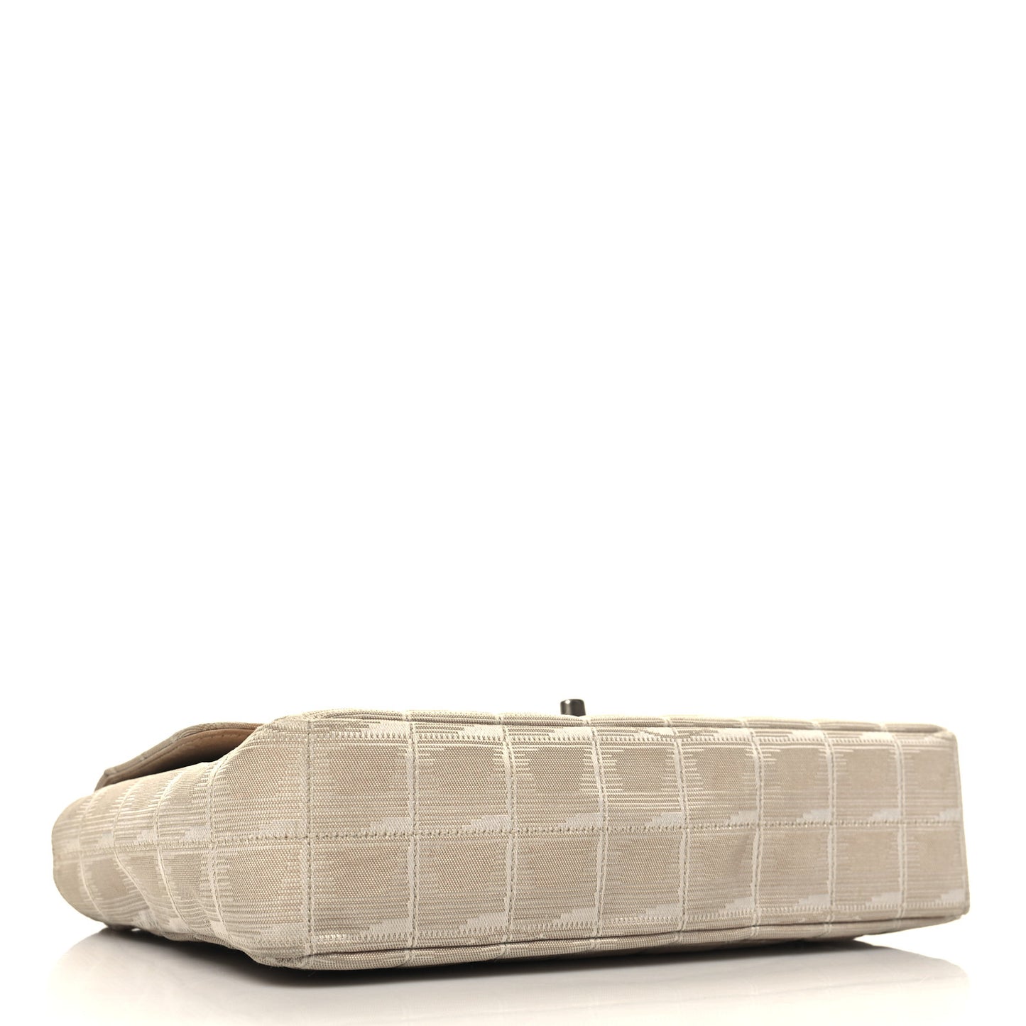 Nylon Medium Travel Flap Light Beige