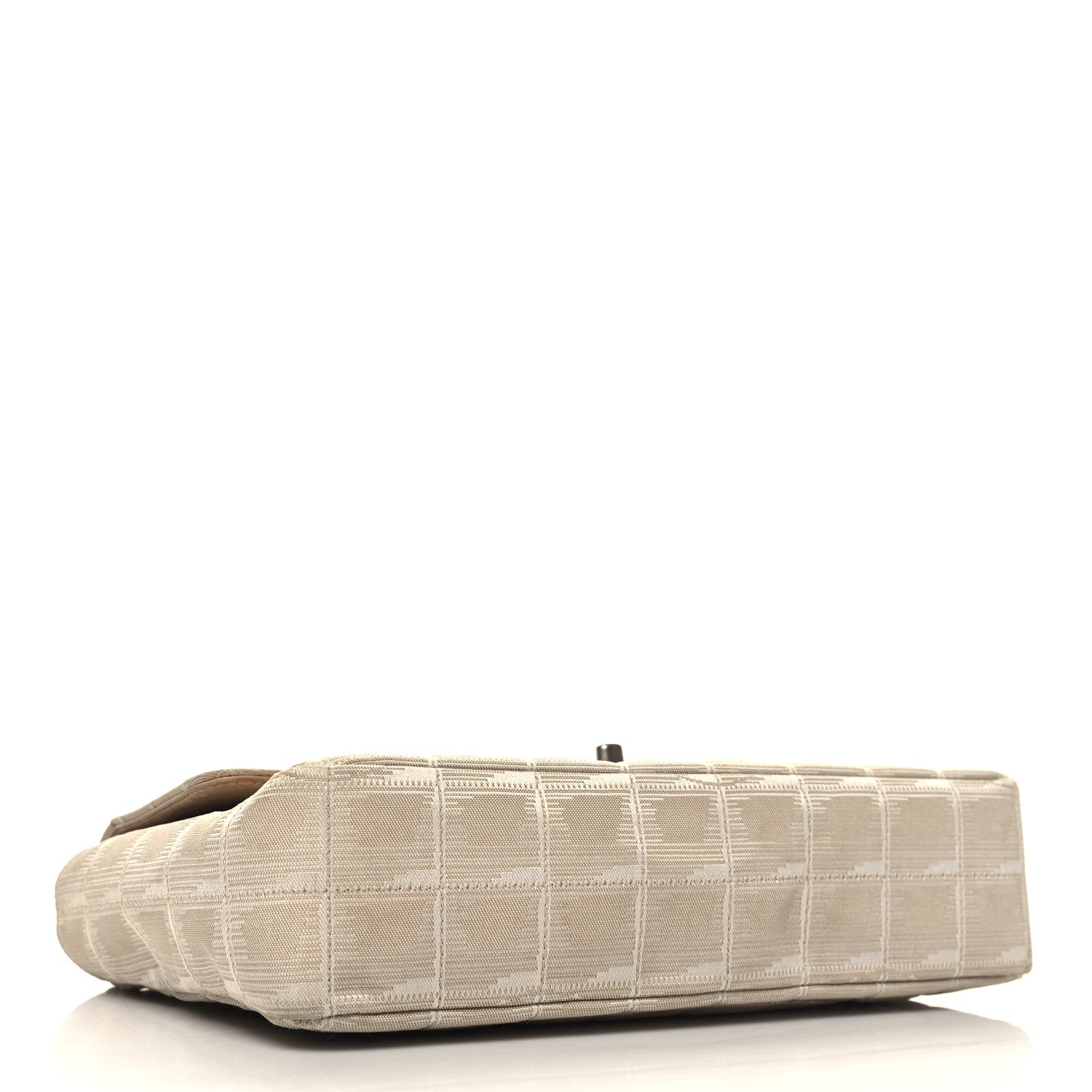 Chanel Nylon Medium Travel Flap Light Beige 4 of 11