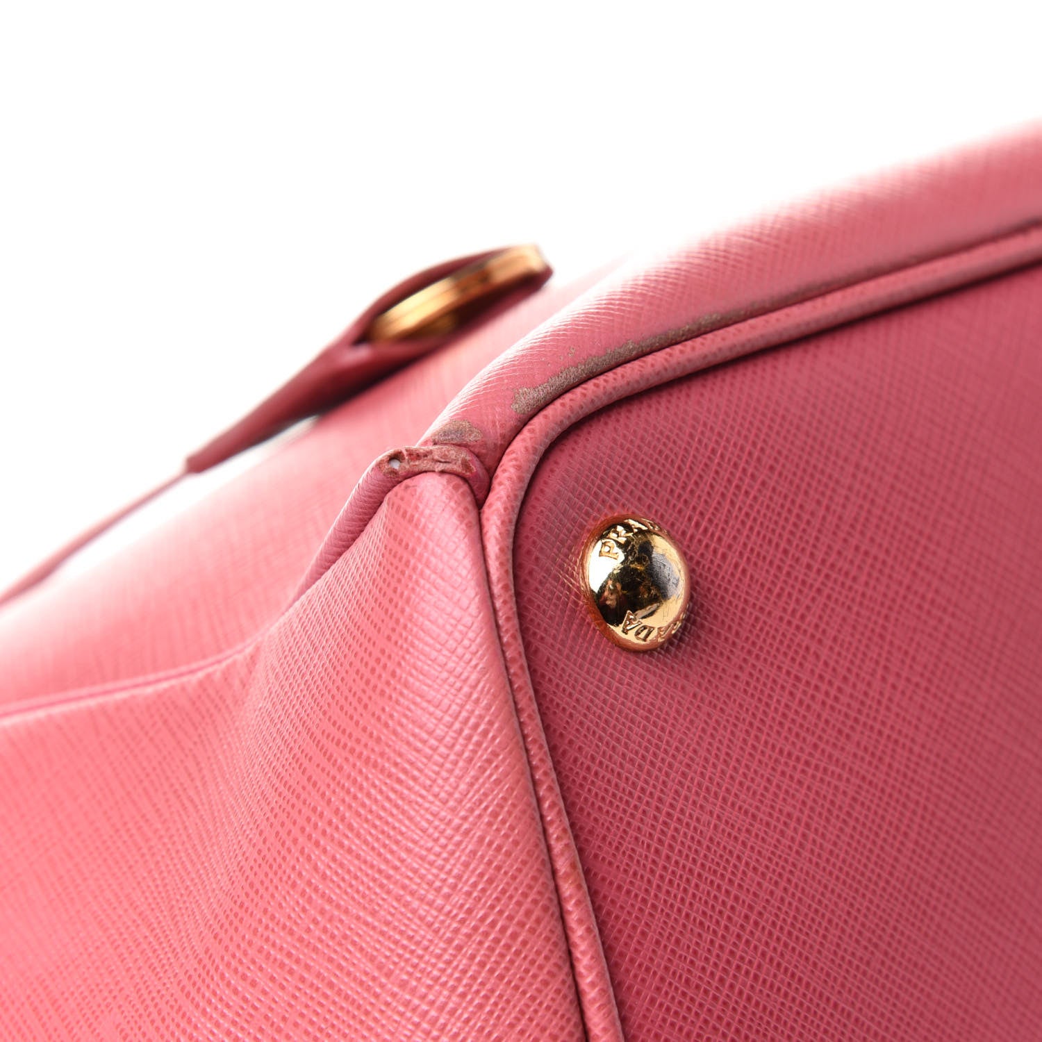 Prada Saffiano Medium Galleria Double Zip Tote Geranio 9 of 14