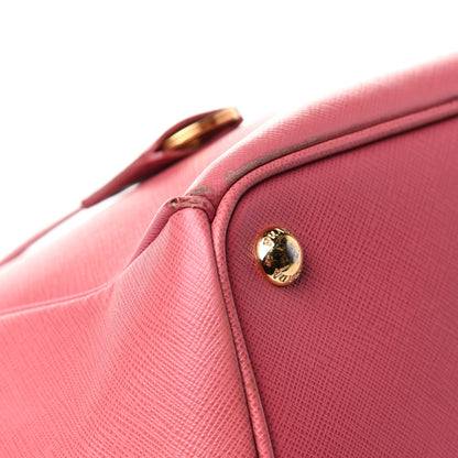 Prada Saffiano Medium Galleria Double Zip Tote Geranio 9 of 14