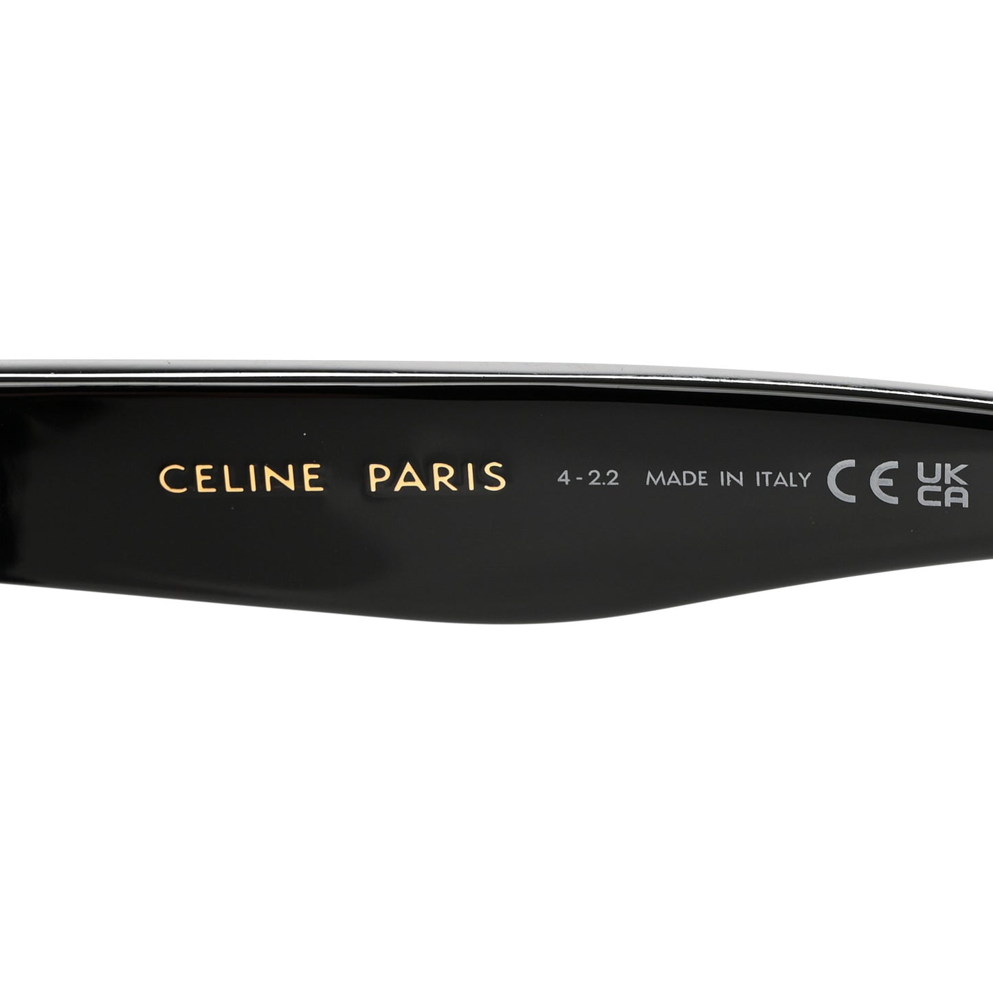 Acetate Round Sunglasses CL4003IN Black