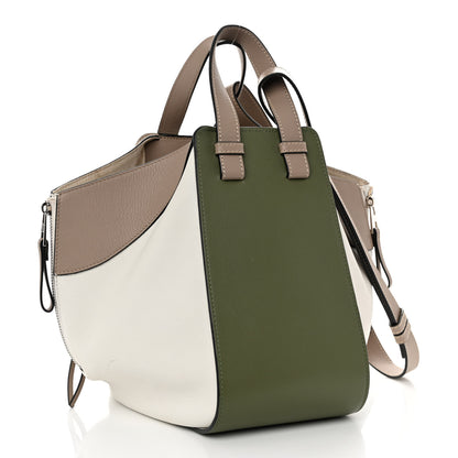 Loewe Calfskin Small Hammock Shoulder Bag Avocado Green Sand 3 of 11