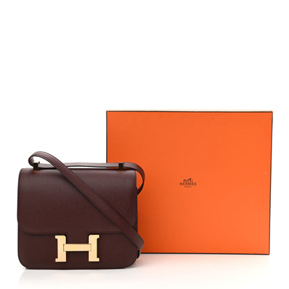 Hermes Epsom Constance 24 Bordeaux 11 of 11