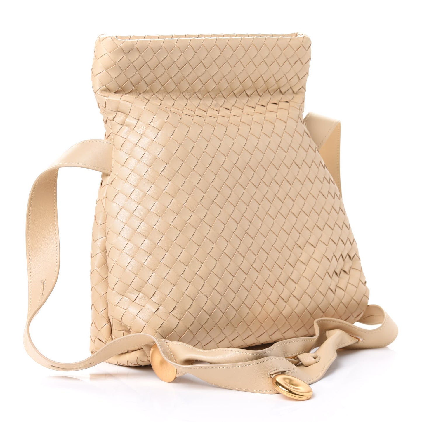 Nappa Intrecciato The Fold Crossbody Porridge
