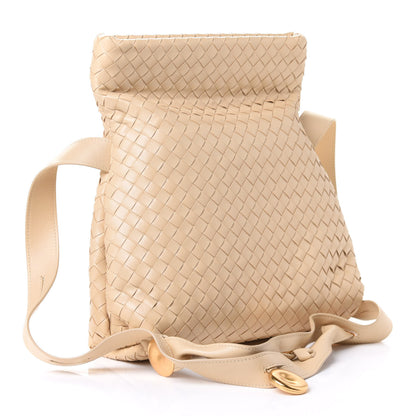 Bottega Veneta Nappa Intrecciato The Fold Crossbody Porridge 2 of 4