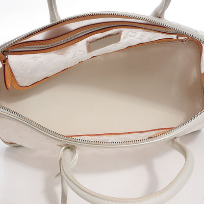 Louis Vuitton Monogram Transparence Lockit East-West White 6 of 7