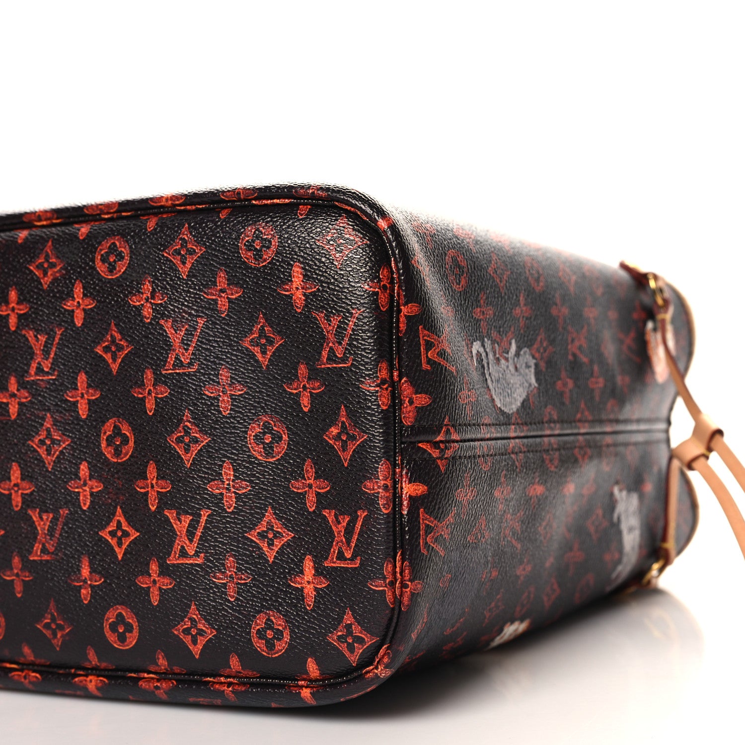 Louis Vuitton Catogram Neverfull MM Marron 10 of 10
