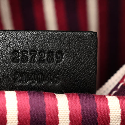 Gucci Nylon Monogram Small Boston Black 8 of 10