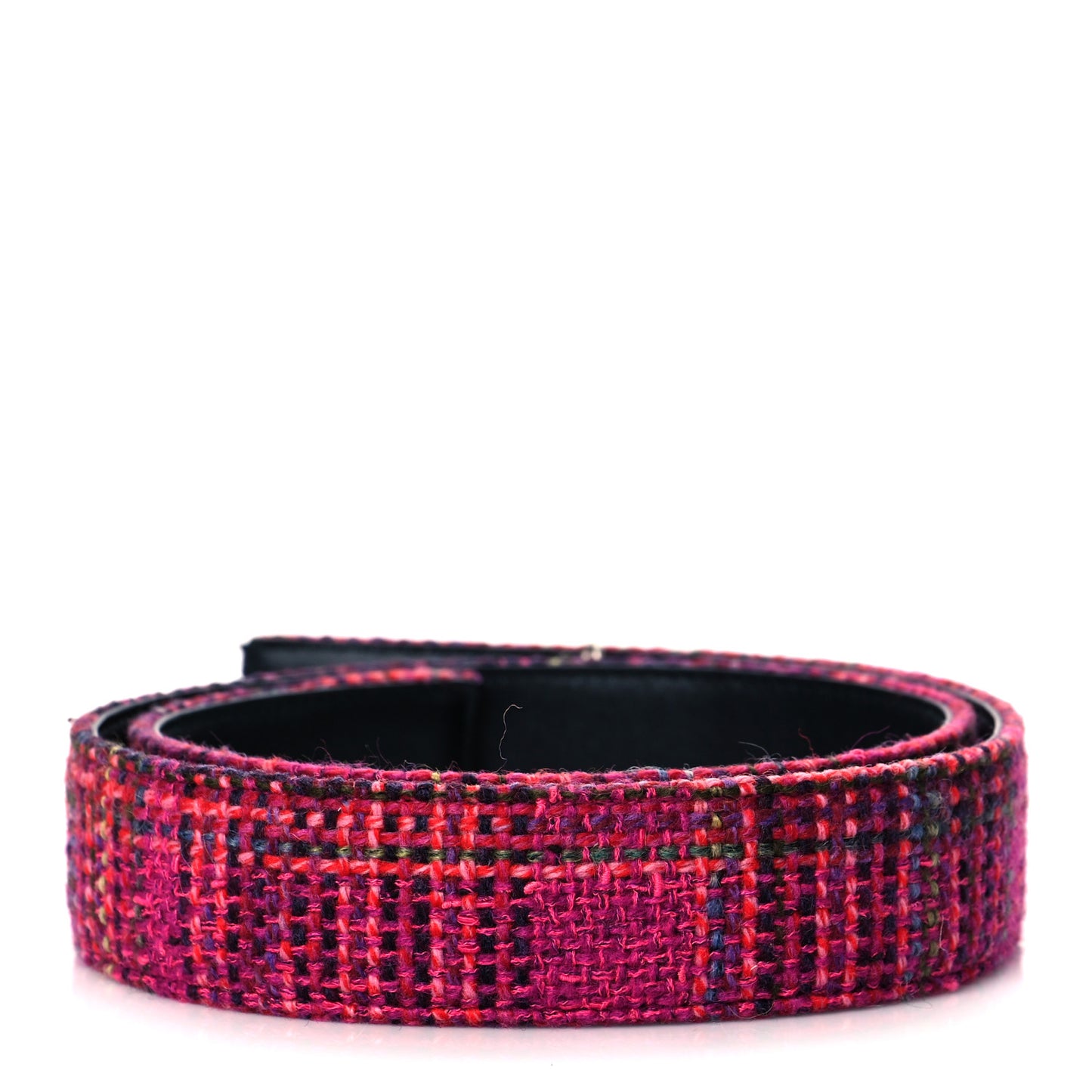 Tweed Logo Belt 80 32 Multicolor