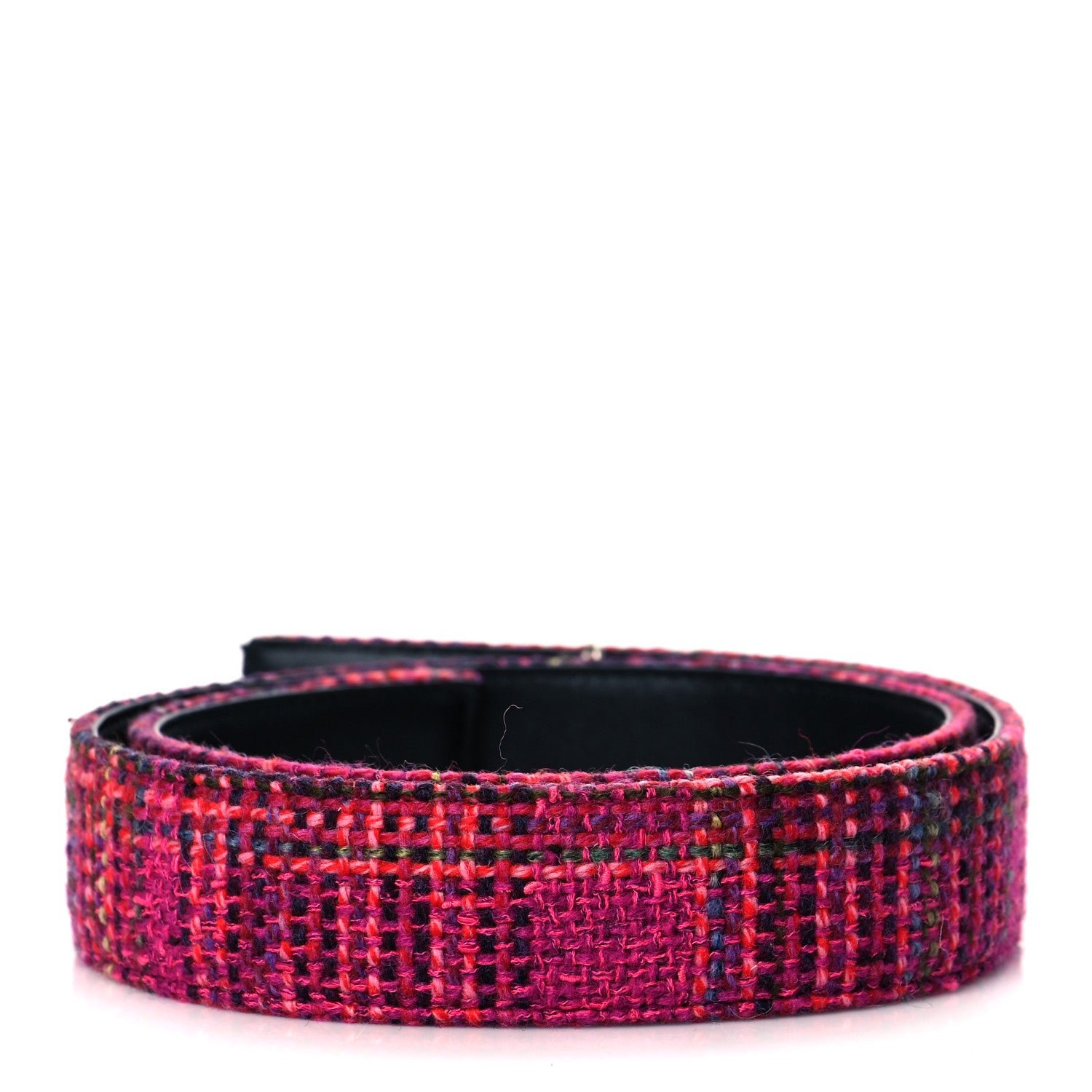 Chanel Tweed Logo Belt 80 32 Multicolor 3 of 7