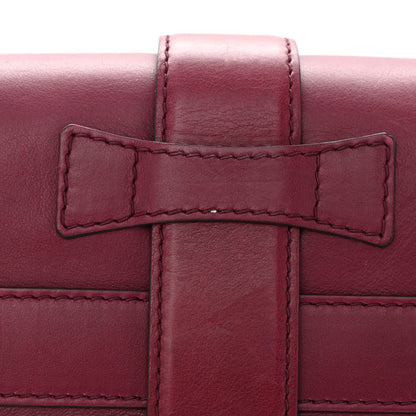 Gucci Calfskin Medium Stirrup Top Handle Bag Cherry Gloss 11 of 11