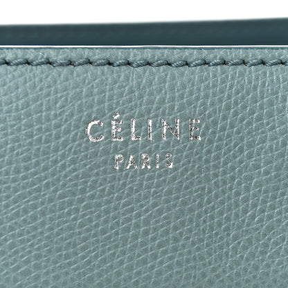 Celine Baby Grained Calfskin Medium Phantom Luggage Glacier 6 of 15