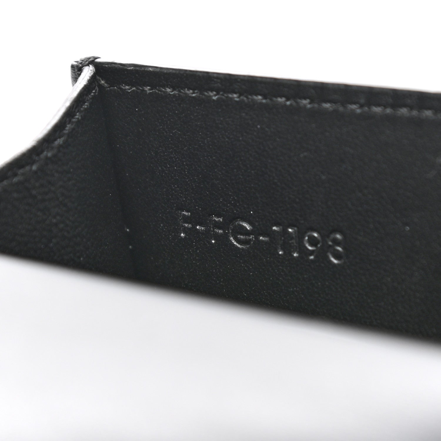 Celine Smooth Calfskin Pocket Card Holder Liquorice Black 8 of 11
