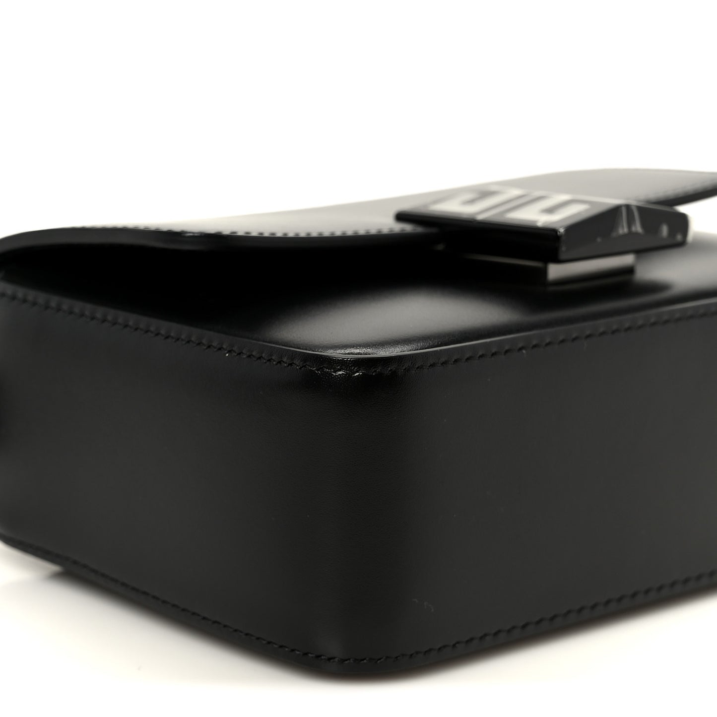 Box Calfskin Small 4G Cube Chain Shoulder Bag So Black