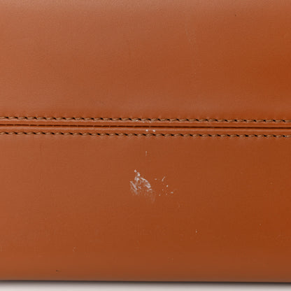 Fendi Vitello King Logo Embossed Medium By The Way Boston Bag Cuoio 11 of 11