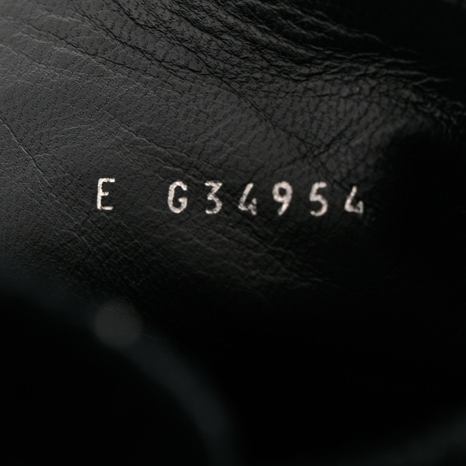 Chanel Velvet CC Combat Boots 37.5 Black 6 of 9