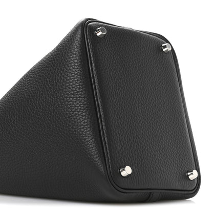 Hermes Taurillon Clemence Picotin Lock 18 PM Black 9 of 11