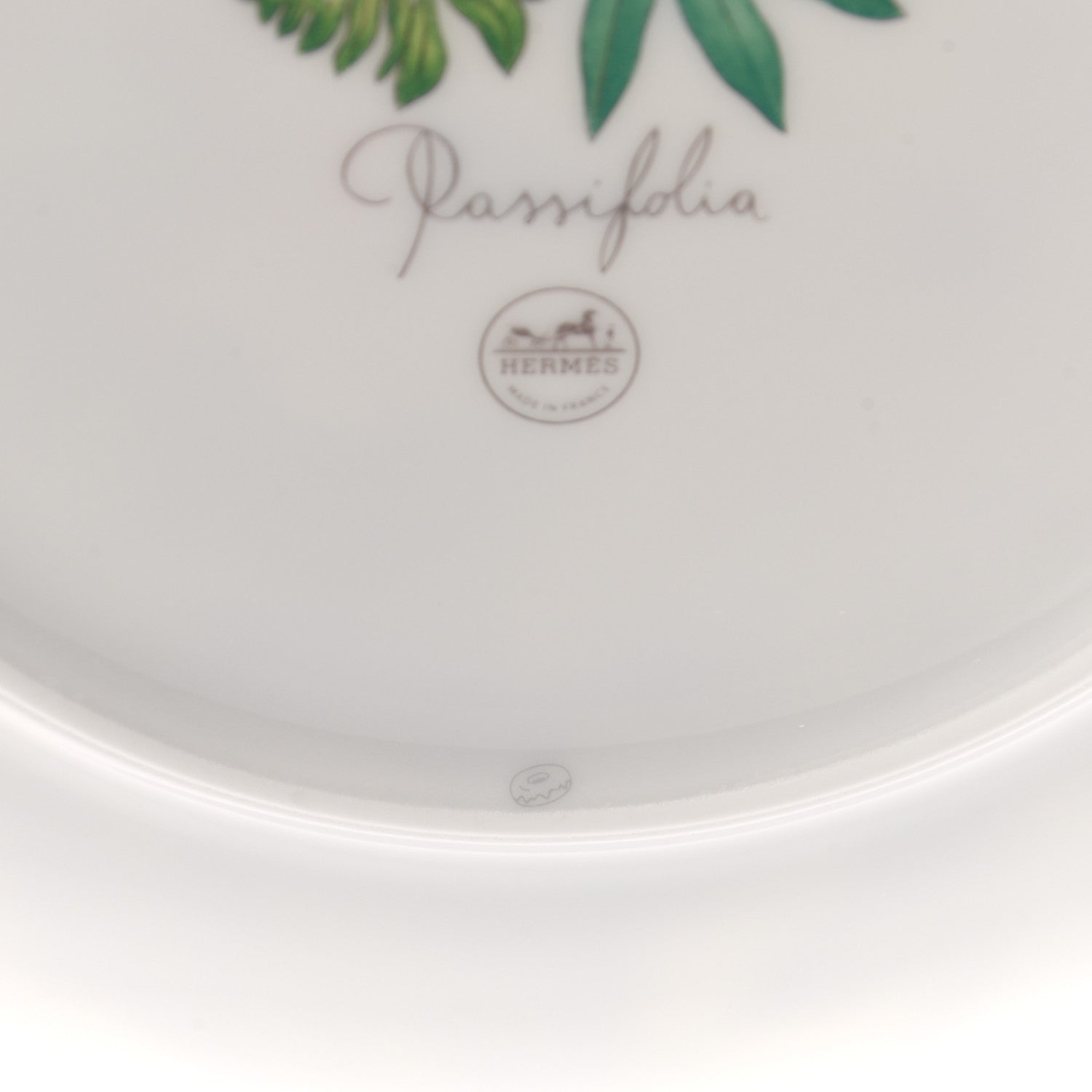 Hermes Porcelain Passifolia Dessert Plate N°2 Set of 2 6 of 7