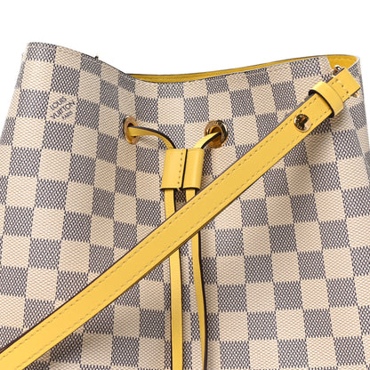 Louis Vuitton Damier Azur Neonoe MM Pineapple 7 of 9