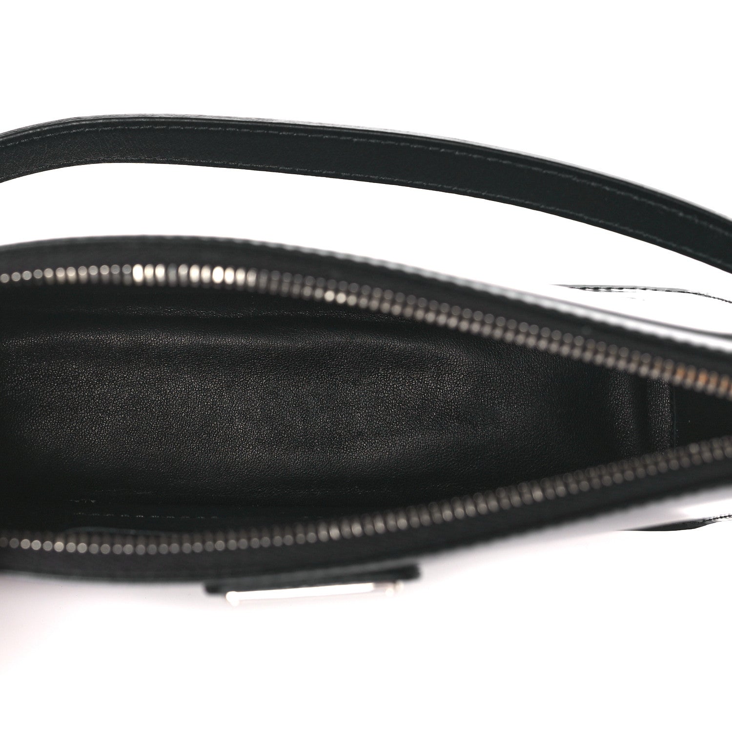 Prada Spazzolato Mini Shoulder Bag Black 5 of 10