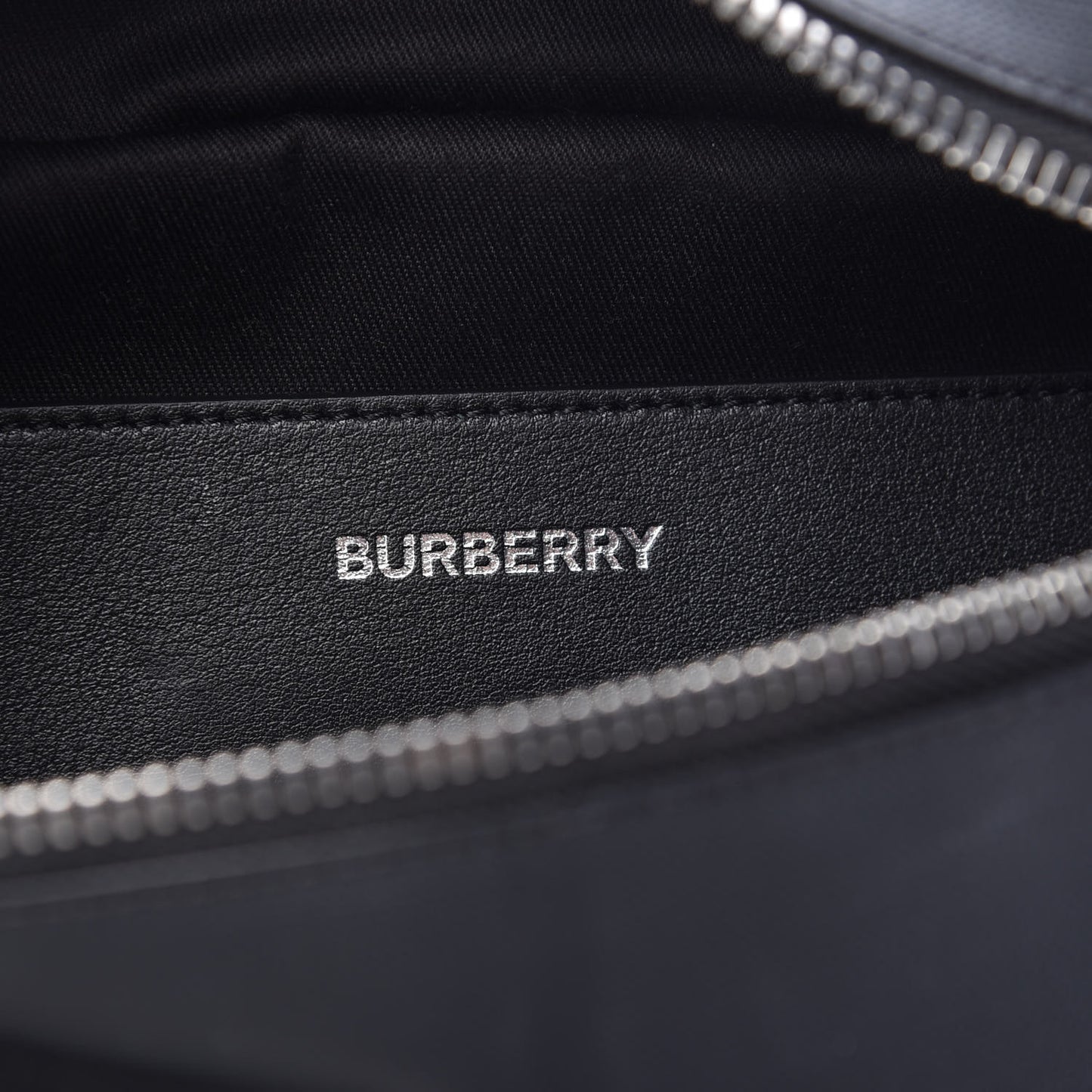 London Check Medium Bum Bag Dark Charcoal