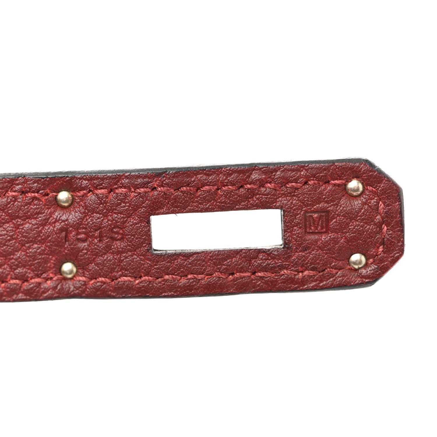Hermes Fjord Kelly Sellier 35 Rouge H 7 of 16