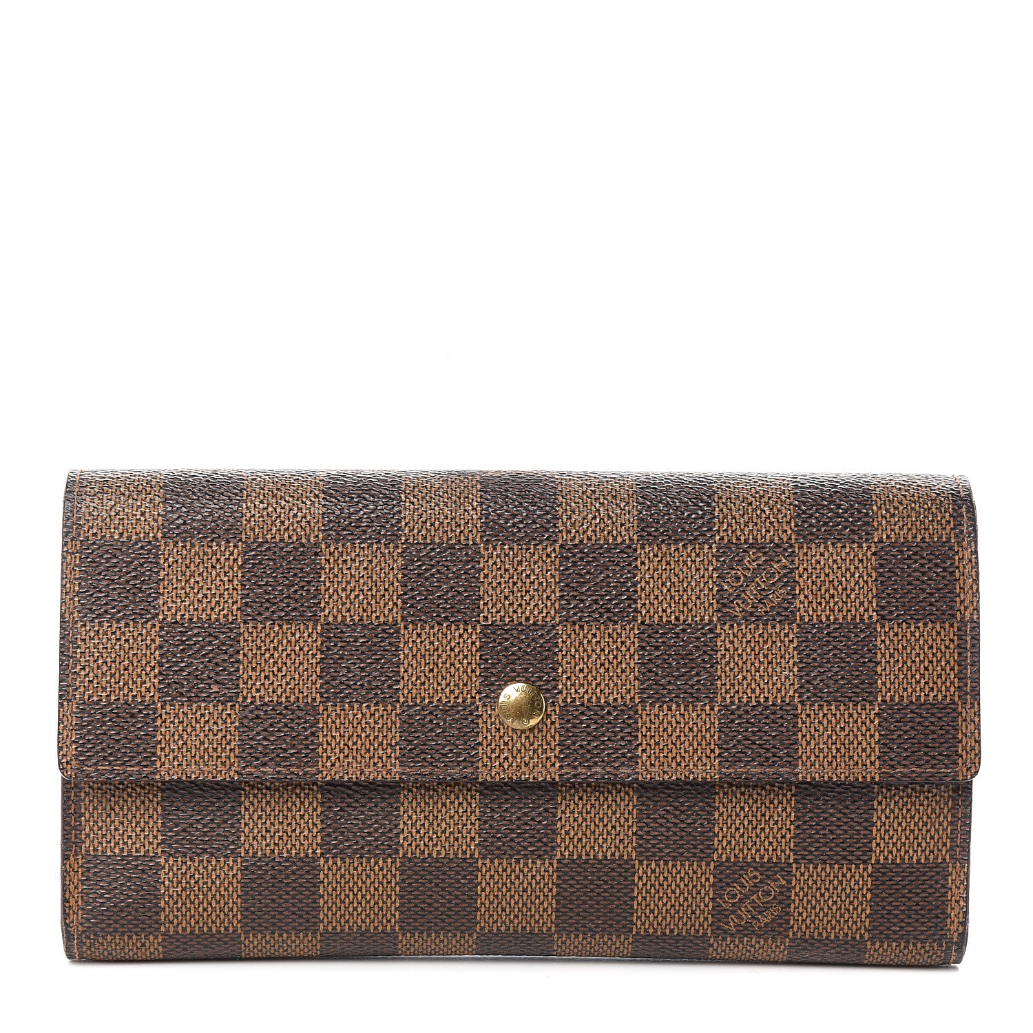 Louis Vuitton Damier Ebene Porte Tresor International Wallet 1 of 12