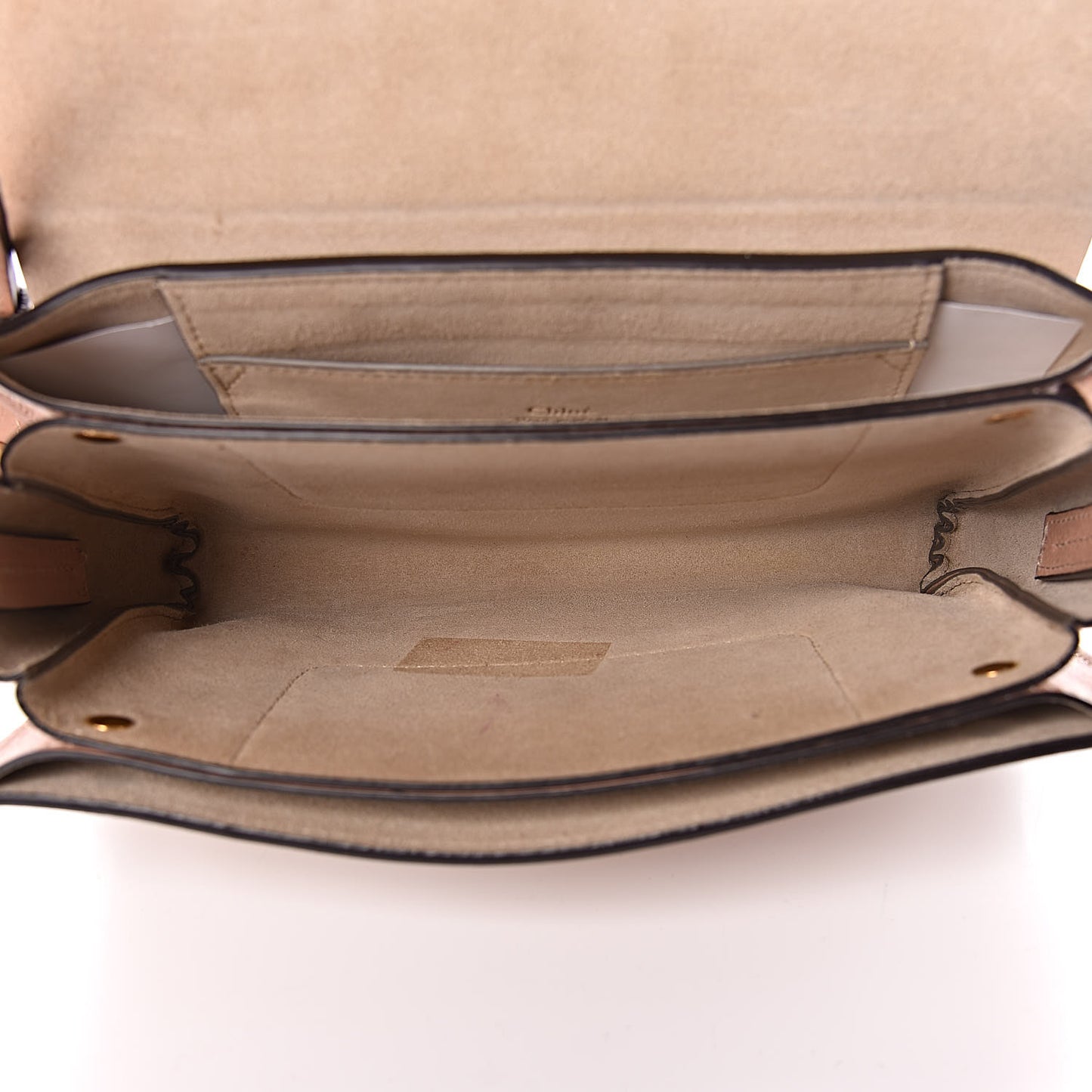 Goatskin Small Faye Shoulder Bag Biscotti Beige