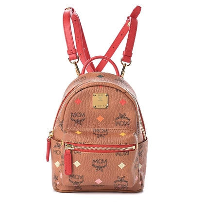 MCM Visetos Spektrum X-Mini Backpack Cognac 1 of 11