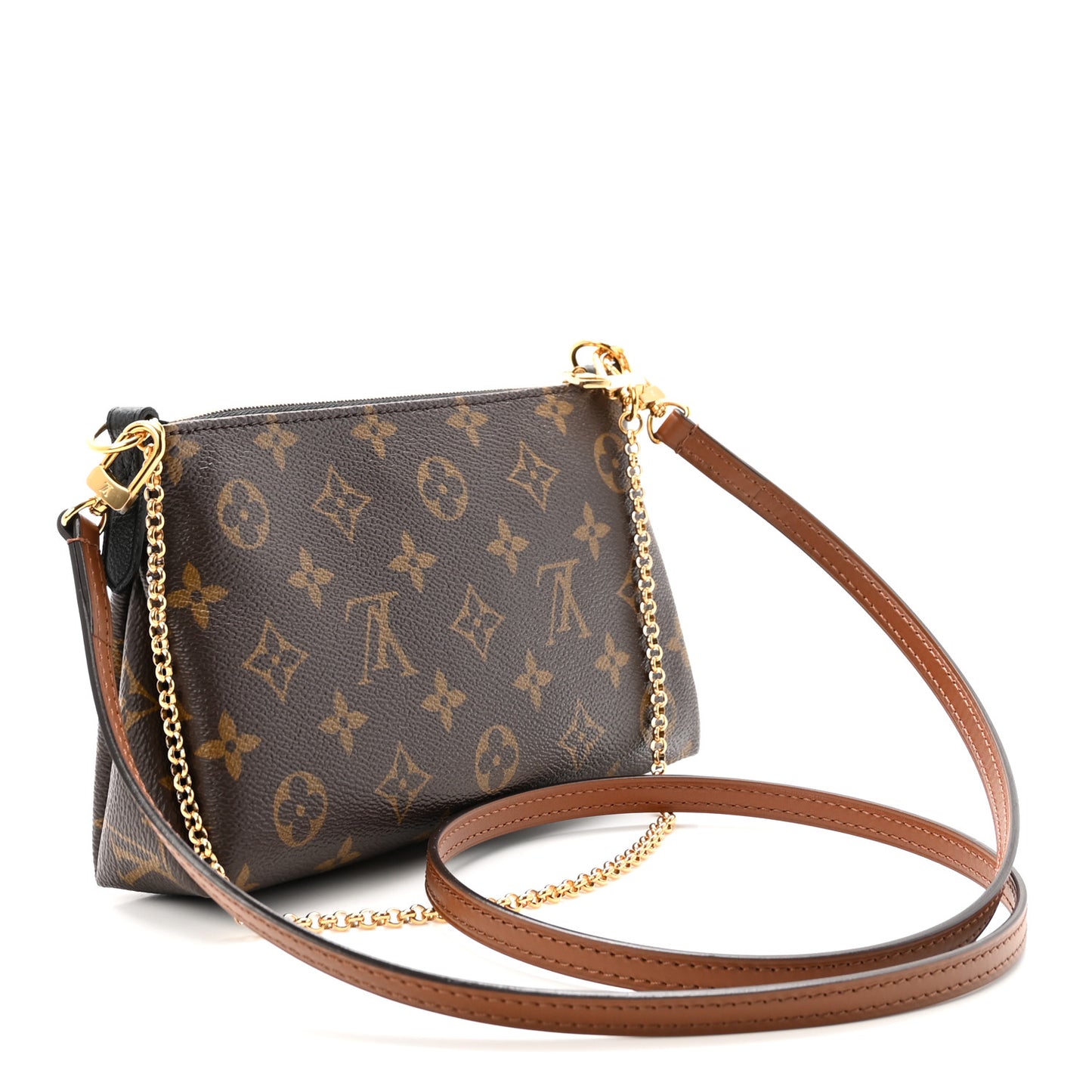 Monogram Pallas Clutch Black