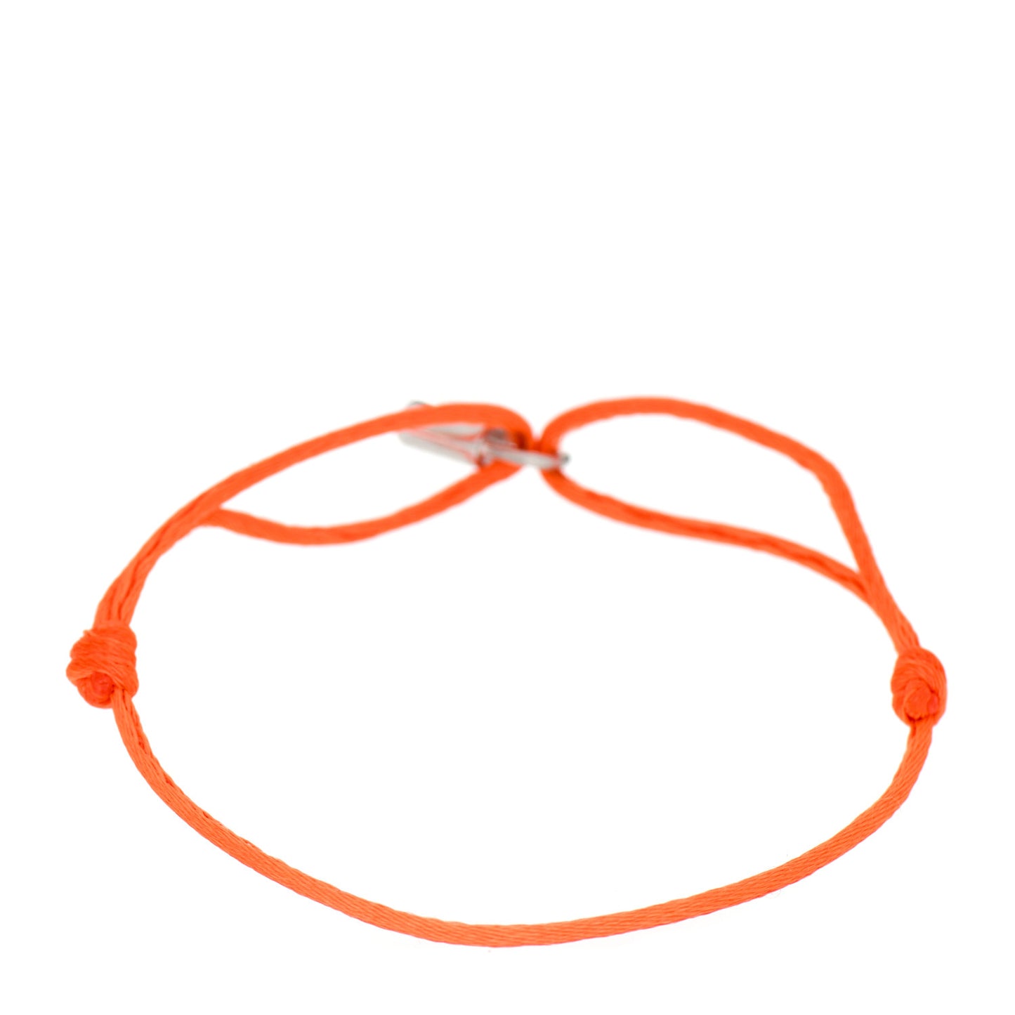 X UNICEF Sterling Silver Lockit Bracelet Orange