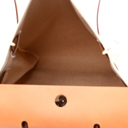 Hermes Toile Vache Calfskin Herbag 39 MM Natural 5 of 13