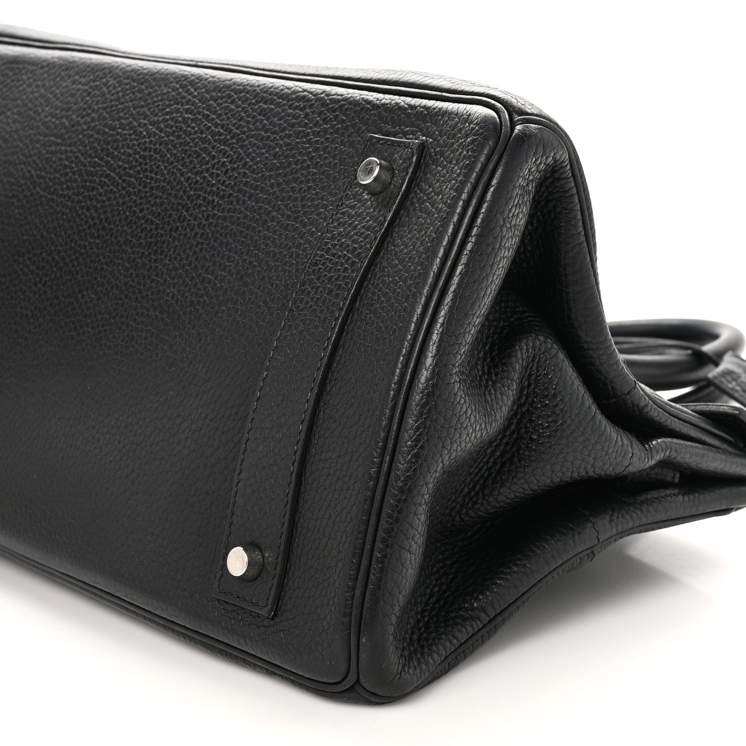 Hermes Togo JPG Shoulder Birkin II 42 Black 10 of 10