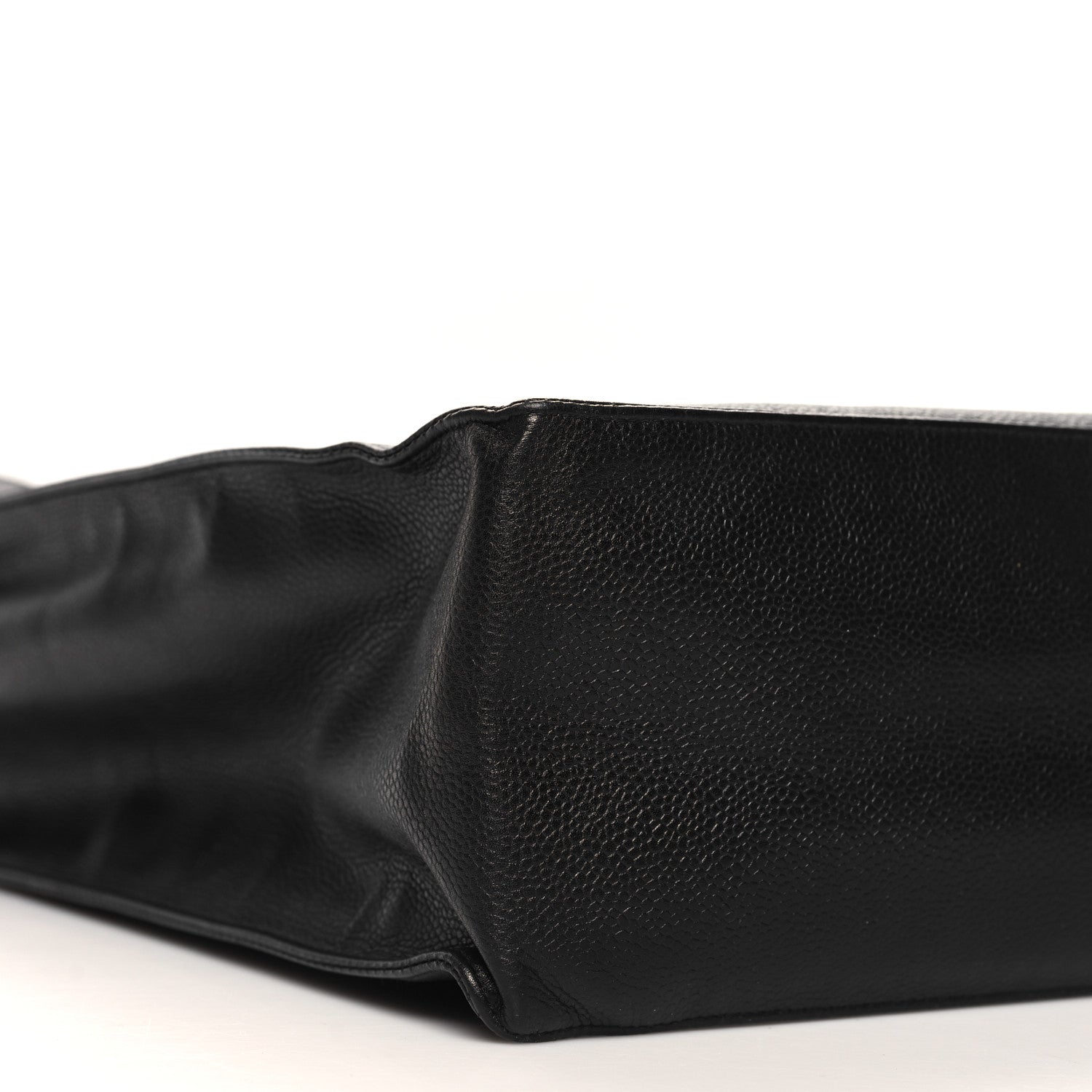 Chanel Caviar CC Shopper Tote Black 9 of 10