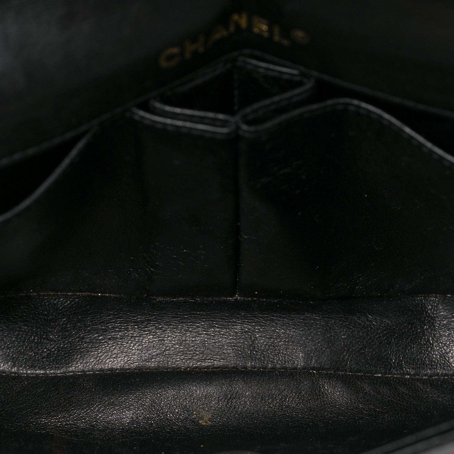 Chanel Lambskin East West Chocolate Bar Flap Black 5 of 9