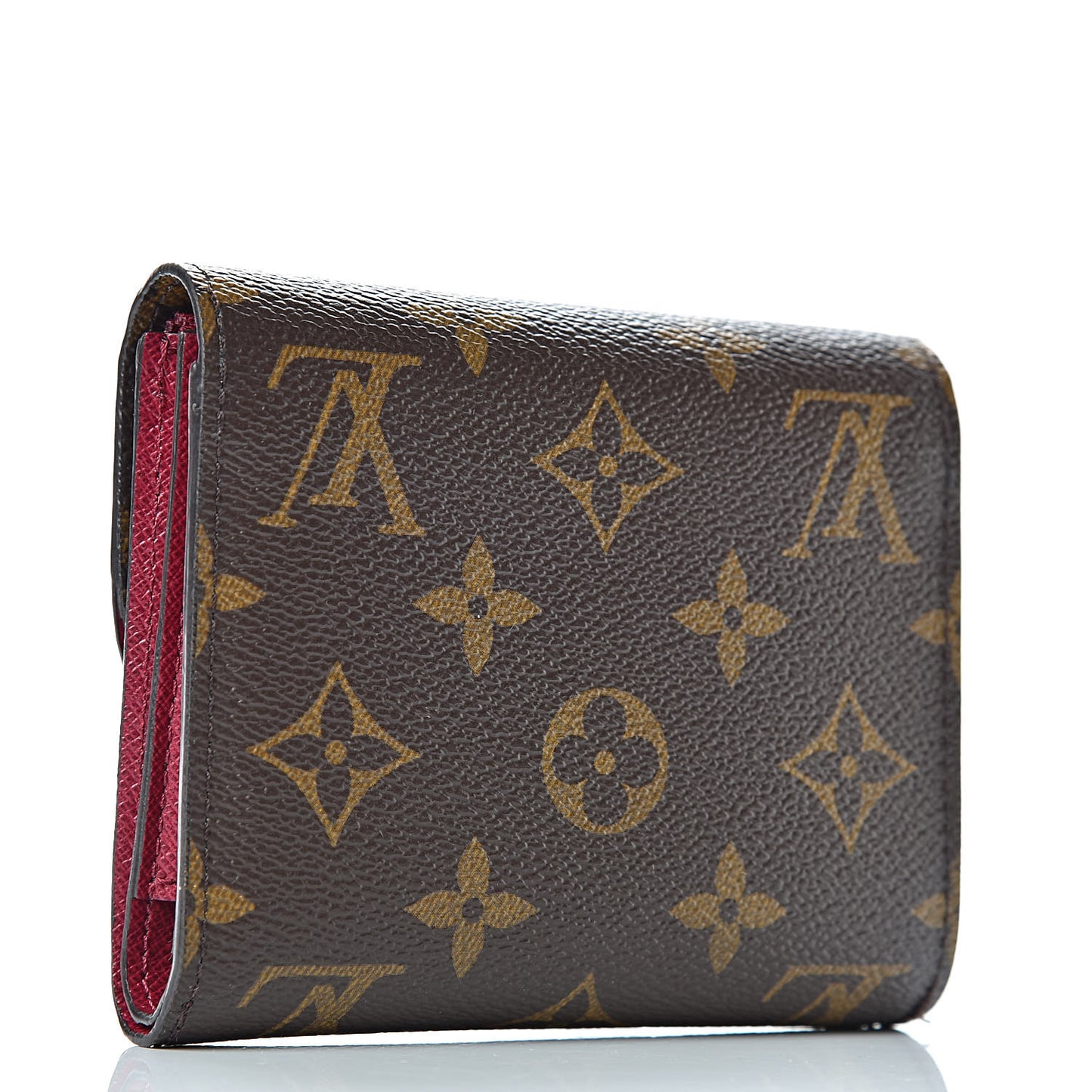 Monogram Ariane Compact Wallet Fuchsia