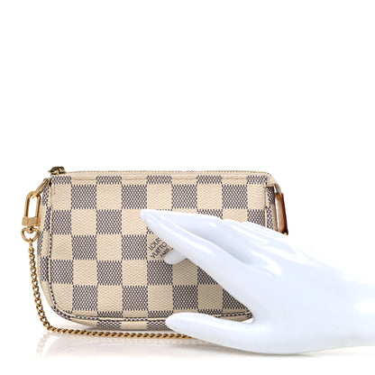 Louis Vuitton Damier Azur Mini Pochette Accessories 2 of 7