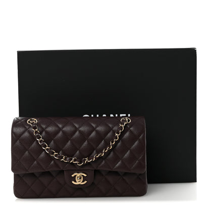 Chanel Caviar Quilted Medium Double Flap Dark Brown 11 of 11