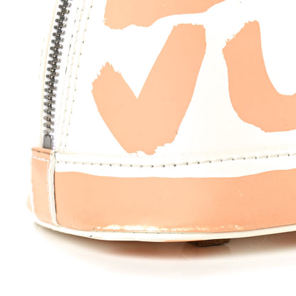 Louis Vuitton Graffiti Alma Horizontal Peach 11 of 13