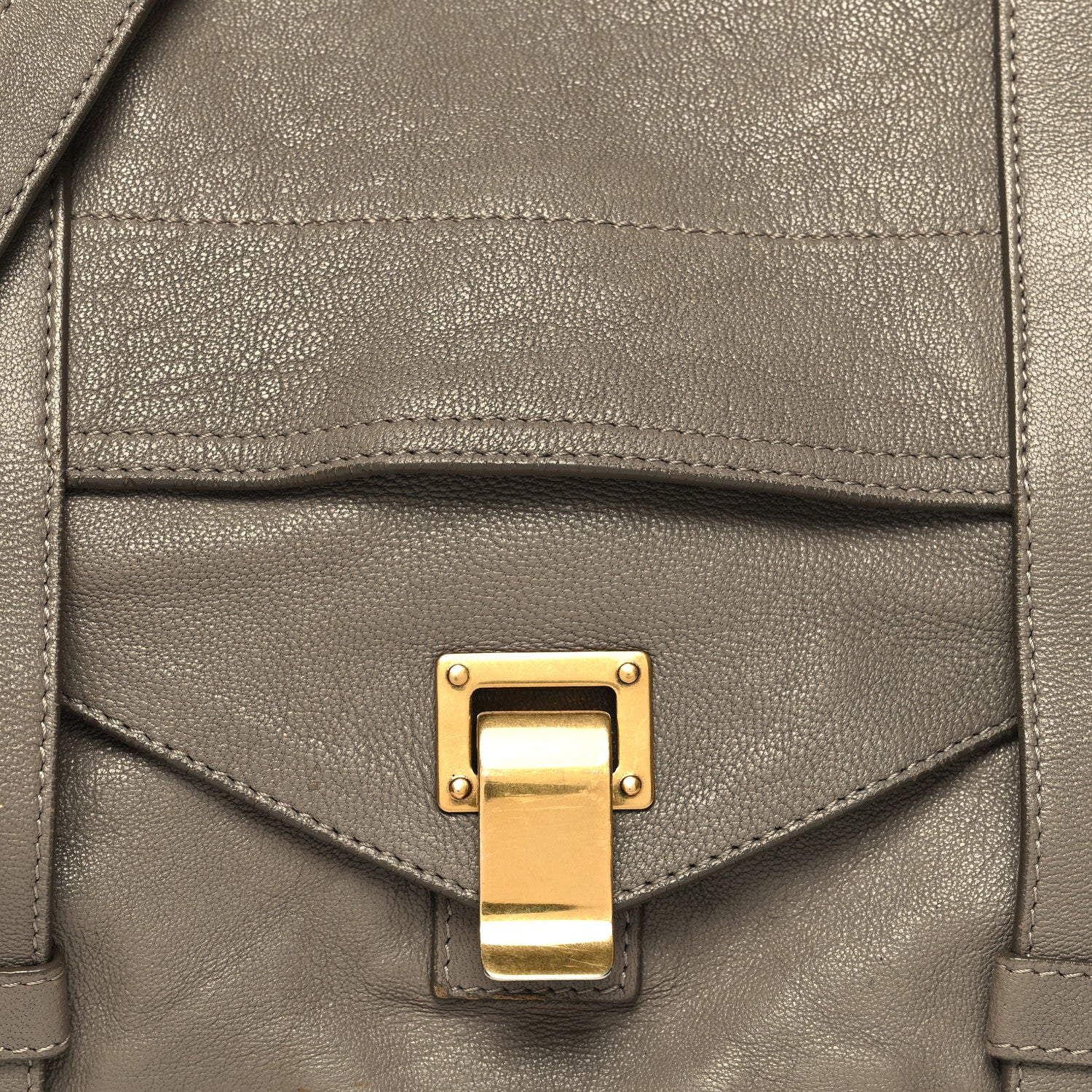 Proenza Schouler Lambskin Medium PS1 Satchel Smoke 8 of 14
