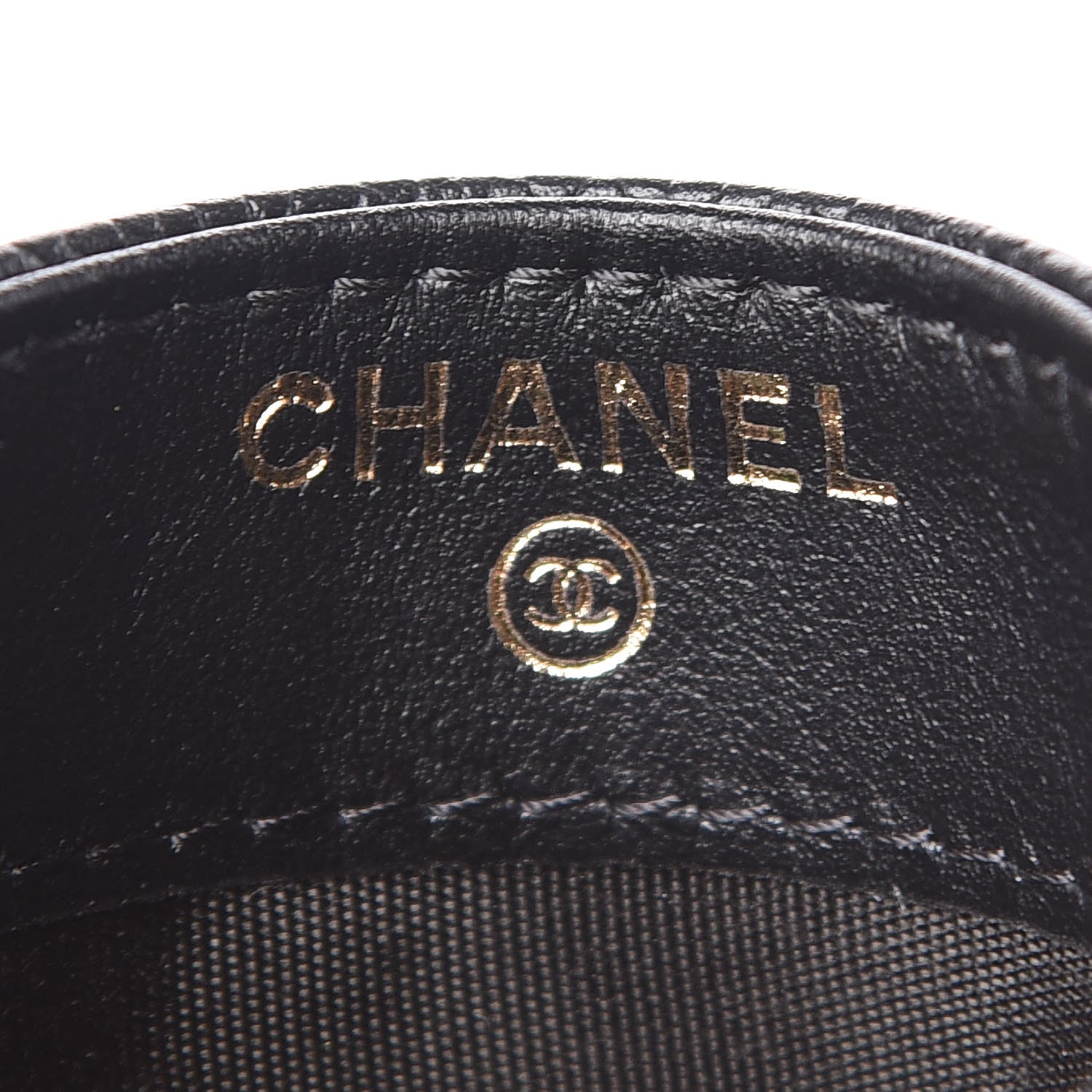 Chanel Caviar Quilted Filigree Card Holder Black 6 of 9
