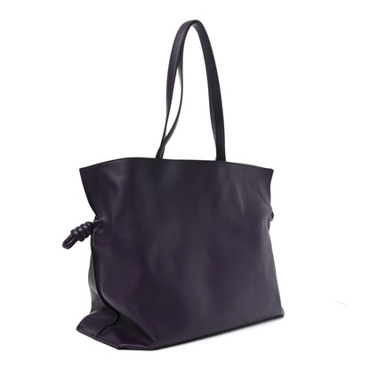 Loewe Calfskin Flamenco Knot XL Shoulder Bag Deep Aubergine 3 of 9