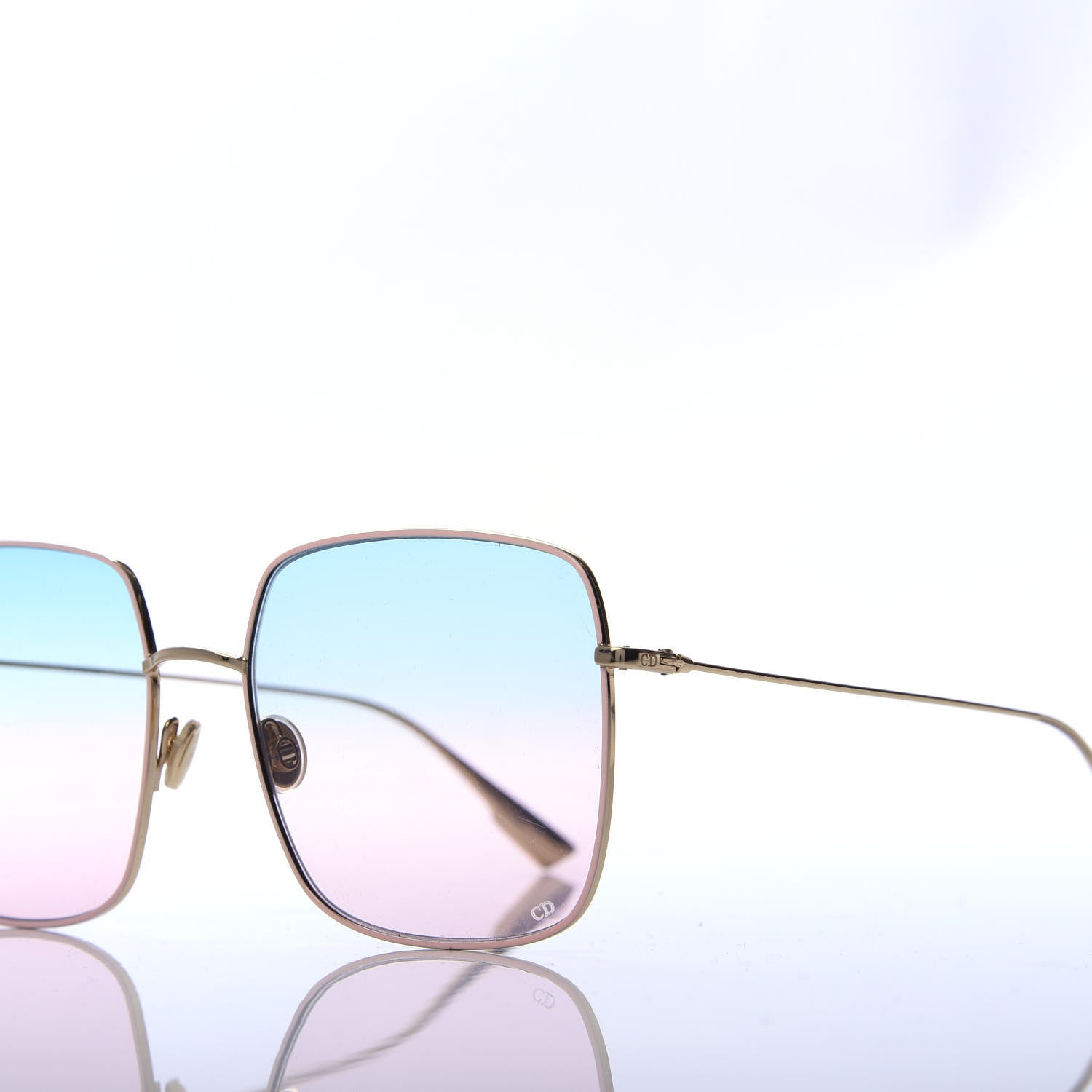 Christian Dior Metal Stellaire 1 Sunglasses Pink Blue 9 of 10